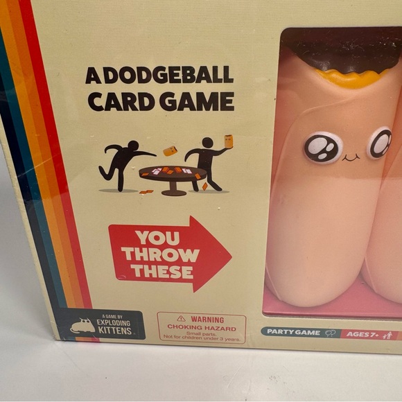 NWT. THROW THROW BURRITO. The world's first dodgeball card game. - Picture 2 of 12
